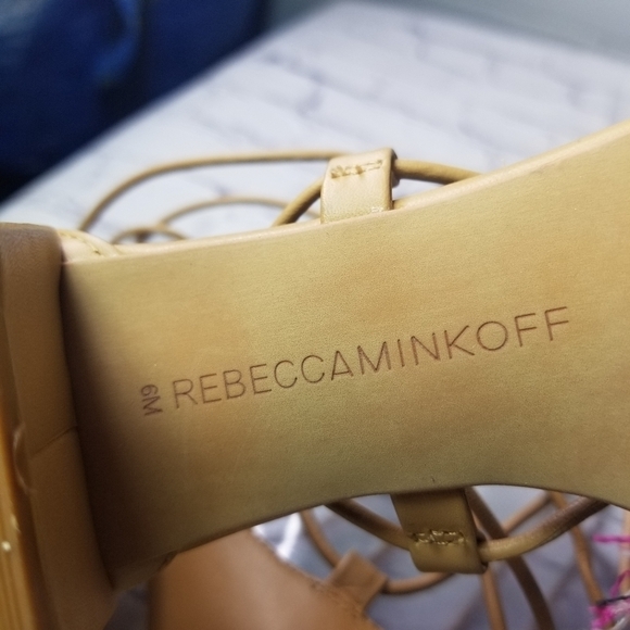 Rebecca Minkoff Isla Naturo sandals - Picture 10 of 12